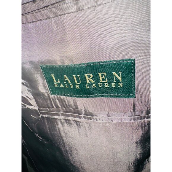 Ralph Lauren Mens 100% Wool Tweed Blazer Beige Brown Size 50R Big Tall Office - Picture 4 of 10